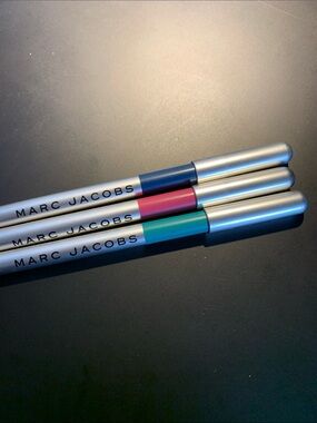 Marc Jacobs Eyeliners matte gel eye — Navy, Pink, Teal new